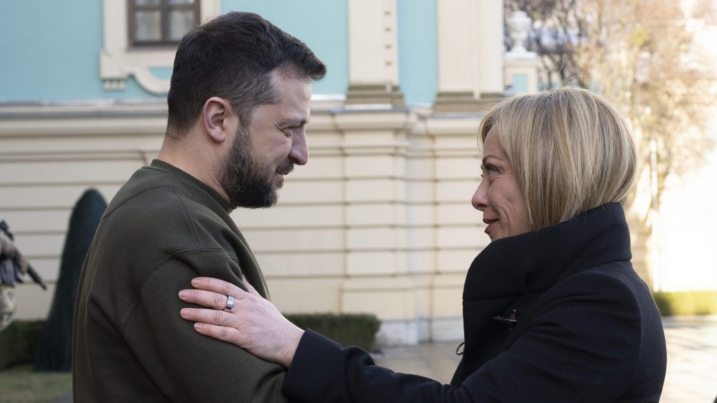 Meloni zhvilloi një bisedë telefonike me Zelenskyn  Roma do të japë kontribut për mbështetjen e infrastrukturës energjetike të   