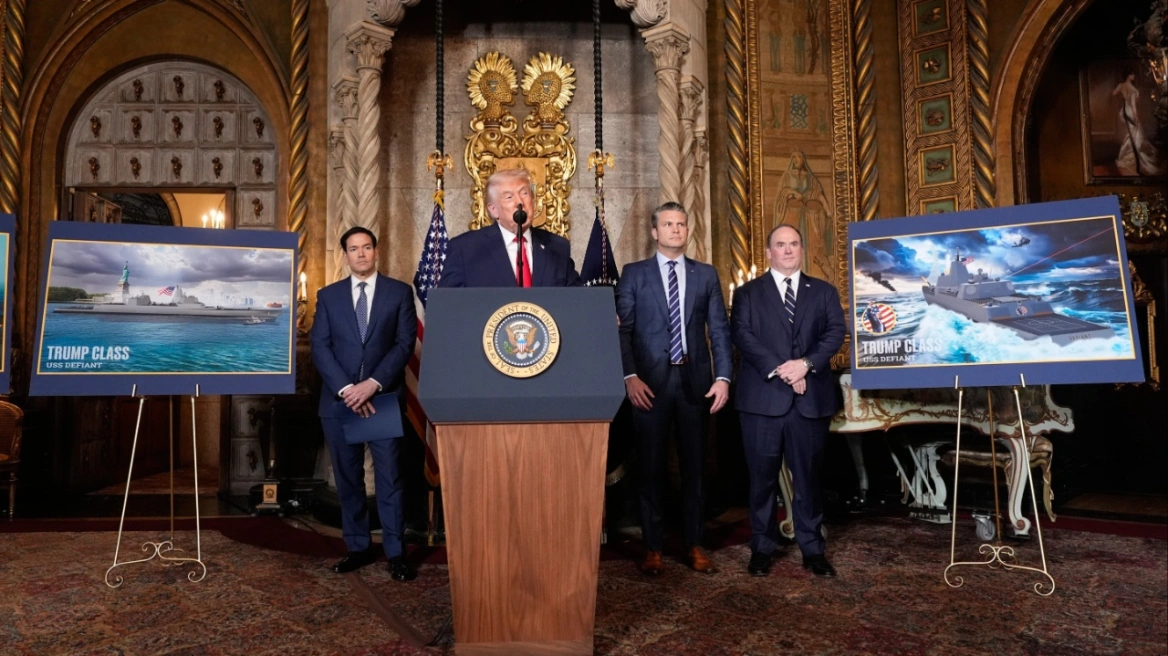 Trump zbulon  Flotën e Artë  dhe gjeneratën e re të anijeve luftarake të Marinës Amerikane