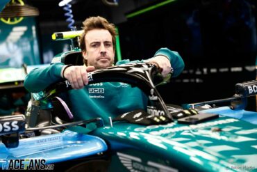 Fernando Alonso, Aston Martin F1 Team, Has A Seat Fit In The Garage