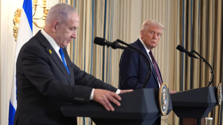 Xrwma Netanyahu Trump