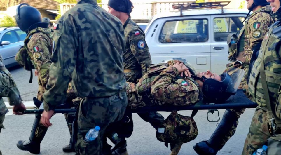 Sulmi ndaj ushtarëve të KFOR it dhe Policisë së Kosovës në Zveçan  një i dënuar me dy vite burg