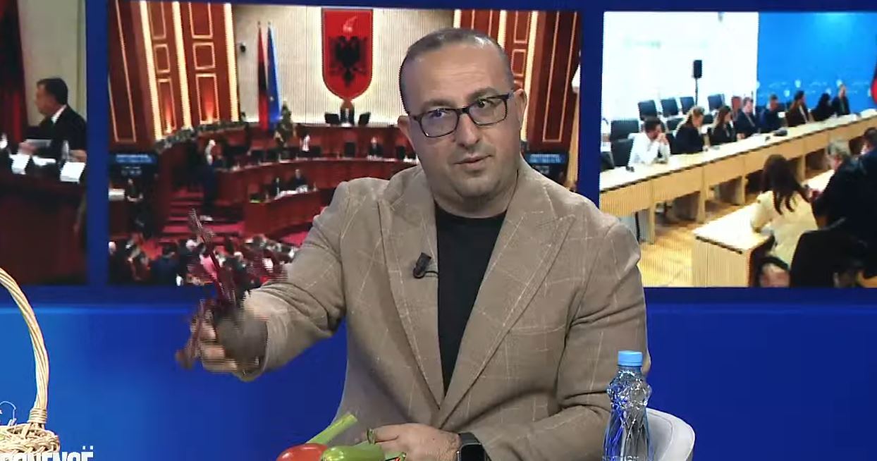 Nga Rama si patëllxhan te  speci i kuq  i qeverisë  Korreshi krahason ministrat me perimet e shportës  Belinda si    