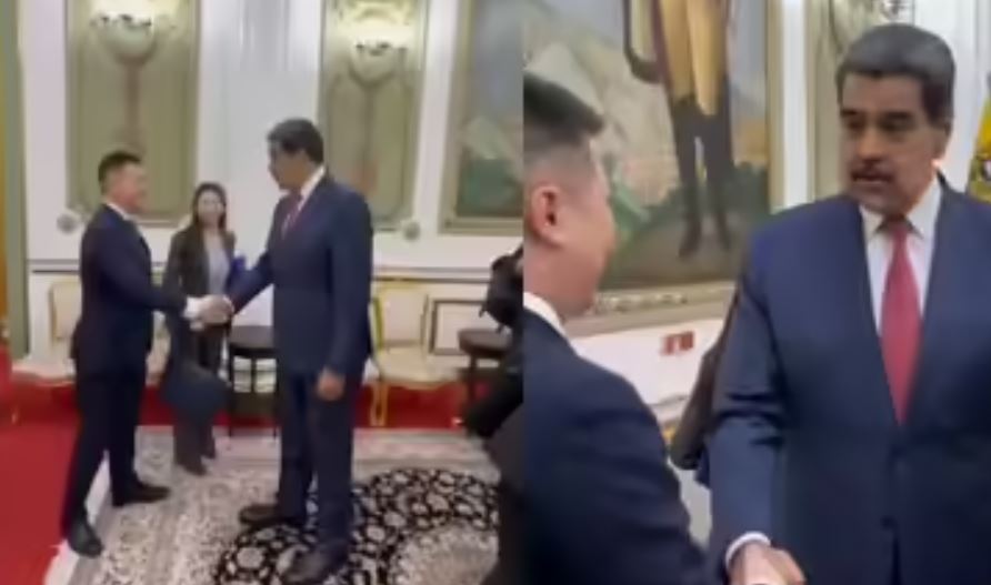 VIDEO  Takimi i fundit i Maduros para arrestimit  Vetëm disa orë para sulmit amerikan  priti delegacionin kinez