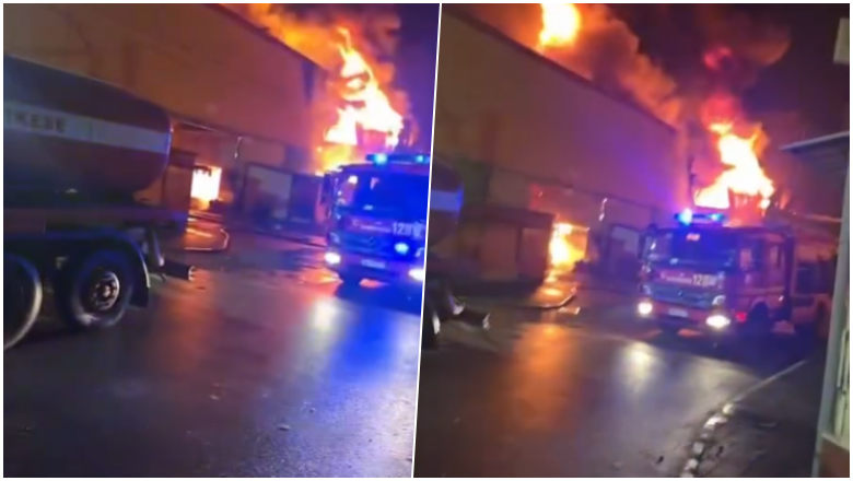 VIDEO  Zjarri masiv tek magazinat e tregut të rrobave  prefekti i Tiranës  I vështirë neutralizimi i flakëve  kemi kërkuar ndi   