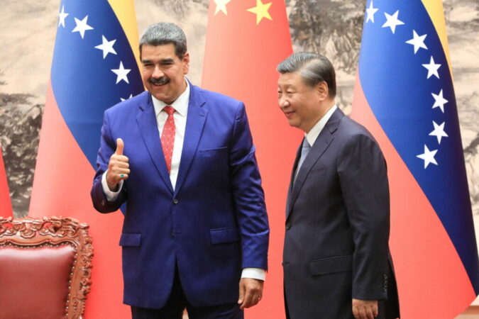 Venezuela's President Nicolas Maduro Meets With China's President Xi Jinping, In Beijing