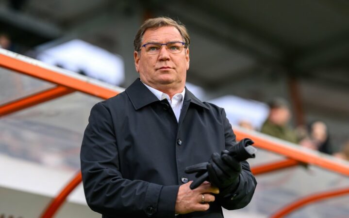 Trener Górnika Zabrze Jan Urban