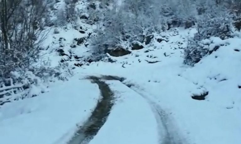 Bllokohet Fuoristrada me 3 persona në malet e Gramshit  humbet kontaktin prej orësh  Banorë të zonës dhe ekipi i shpëtimit nis   