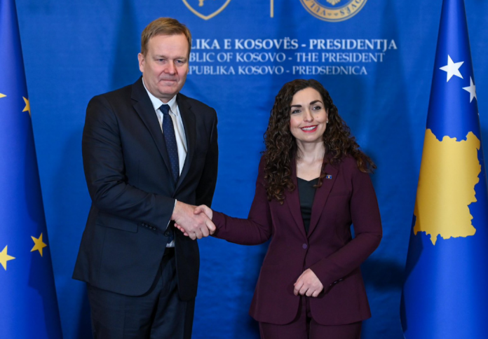 Osmani pas takimit me Sorensen  Kosova gati për statusin e vendit kandidat për anëtarësim në BE