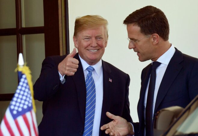 Trum Mark Rutte