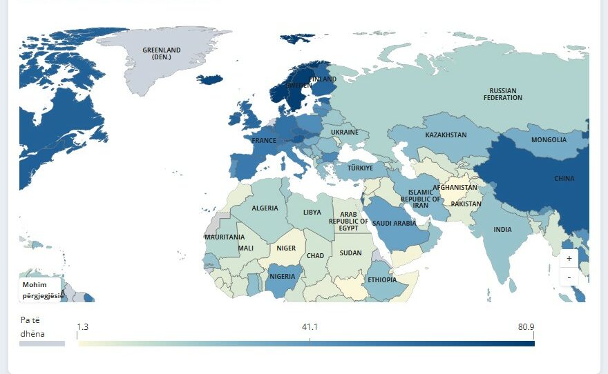 Shqipëria  me përqindjen më të ulët të popullsisë në Europë që arrin të kursejë