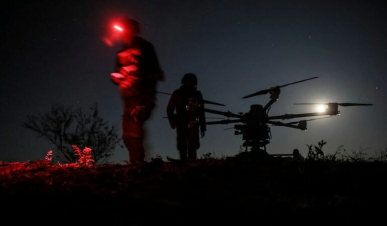 Ukraine Lufte Sulme Drone