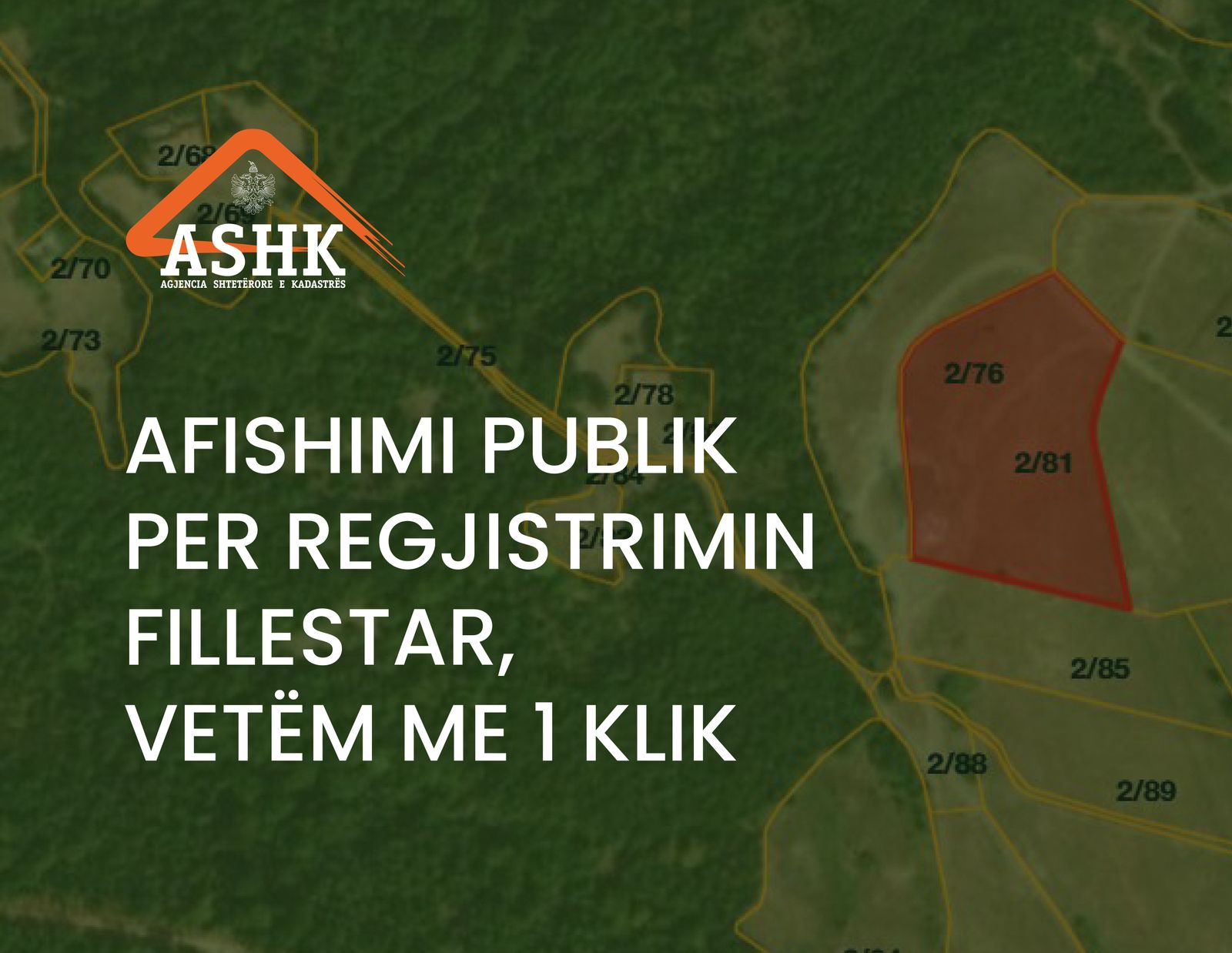 Afishimi Publik i Regjistrimit Fillestar  tani edhe online