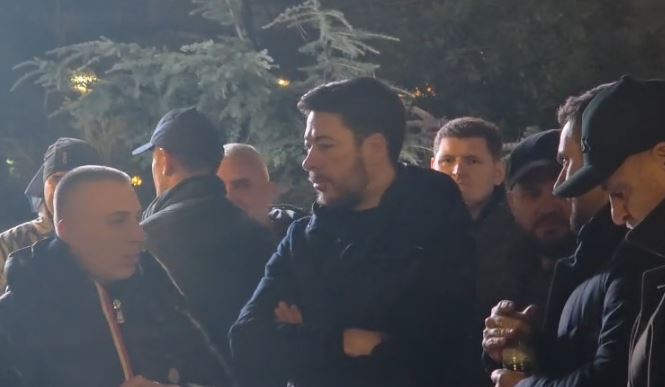 Protesta kombëtare e PD  mes pjesëmarrësve edhe Shkëlzen Berisha