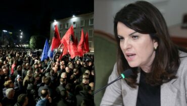 Protesta E Opozites Albana Koçiu