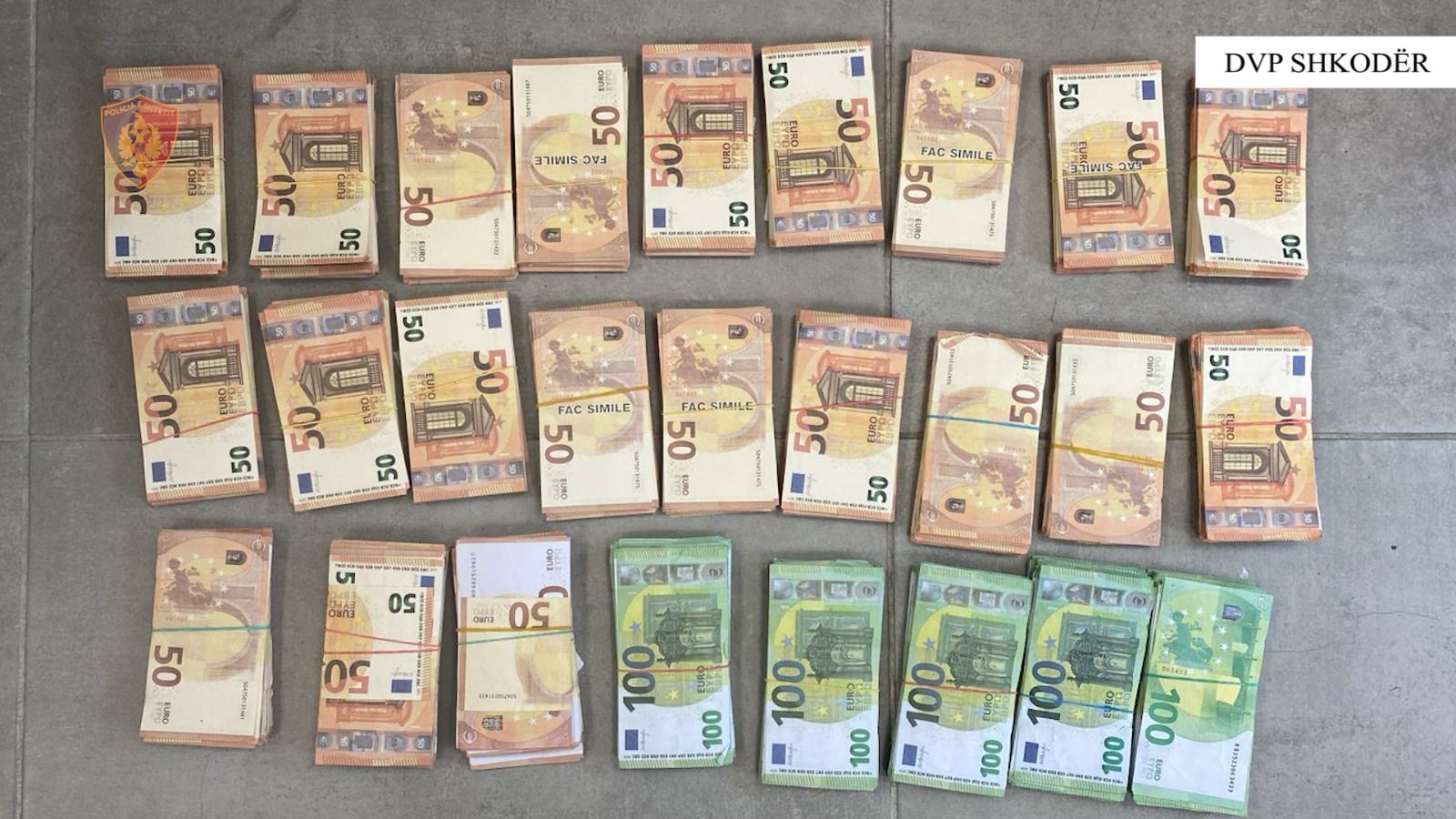 U kap me mbi 160 mijë euro të falsifikuara dhe një makinë të vjedhur  përfundon në pranga 19 vjeçari në Shkodër