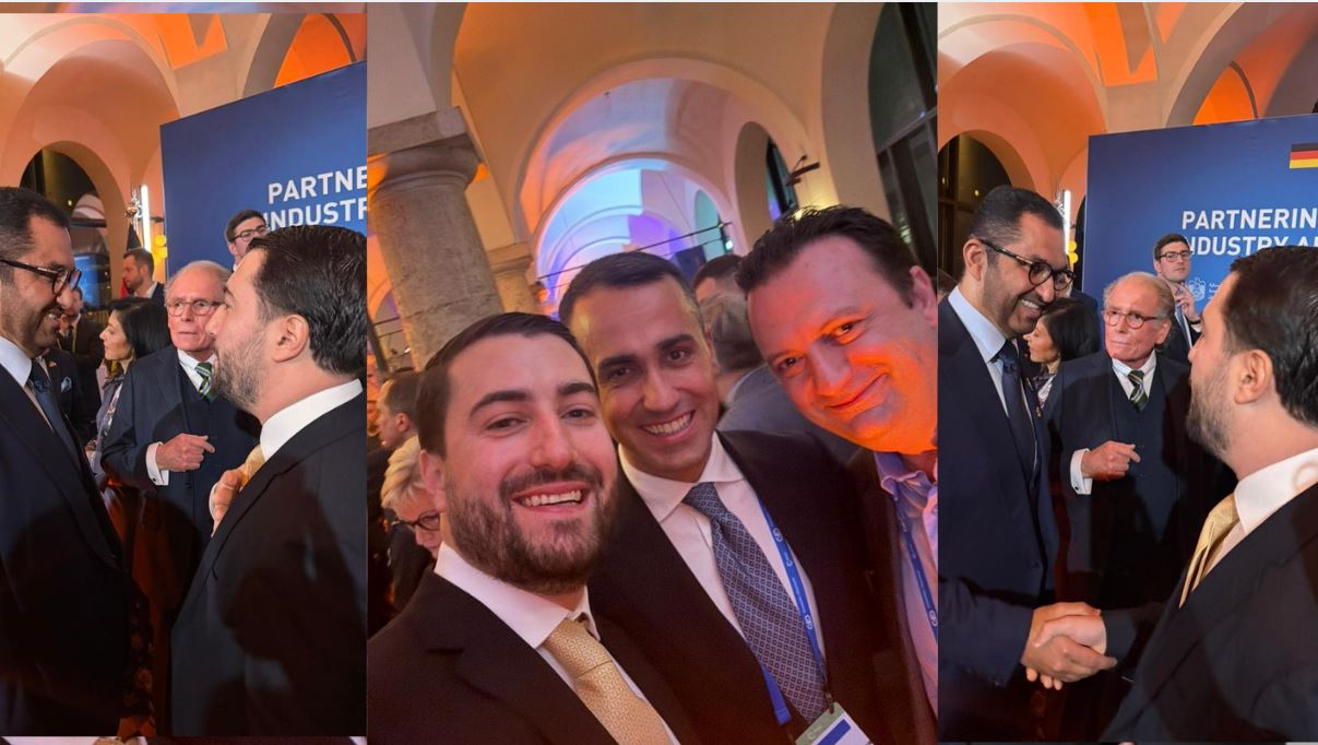 Fatmir Hysenbelliu  takime në Mynih me Luigi Di Maio dhe ministrin e Emirateve të Bashkuara Arabe