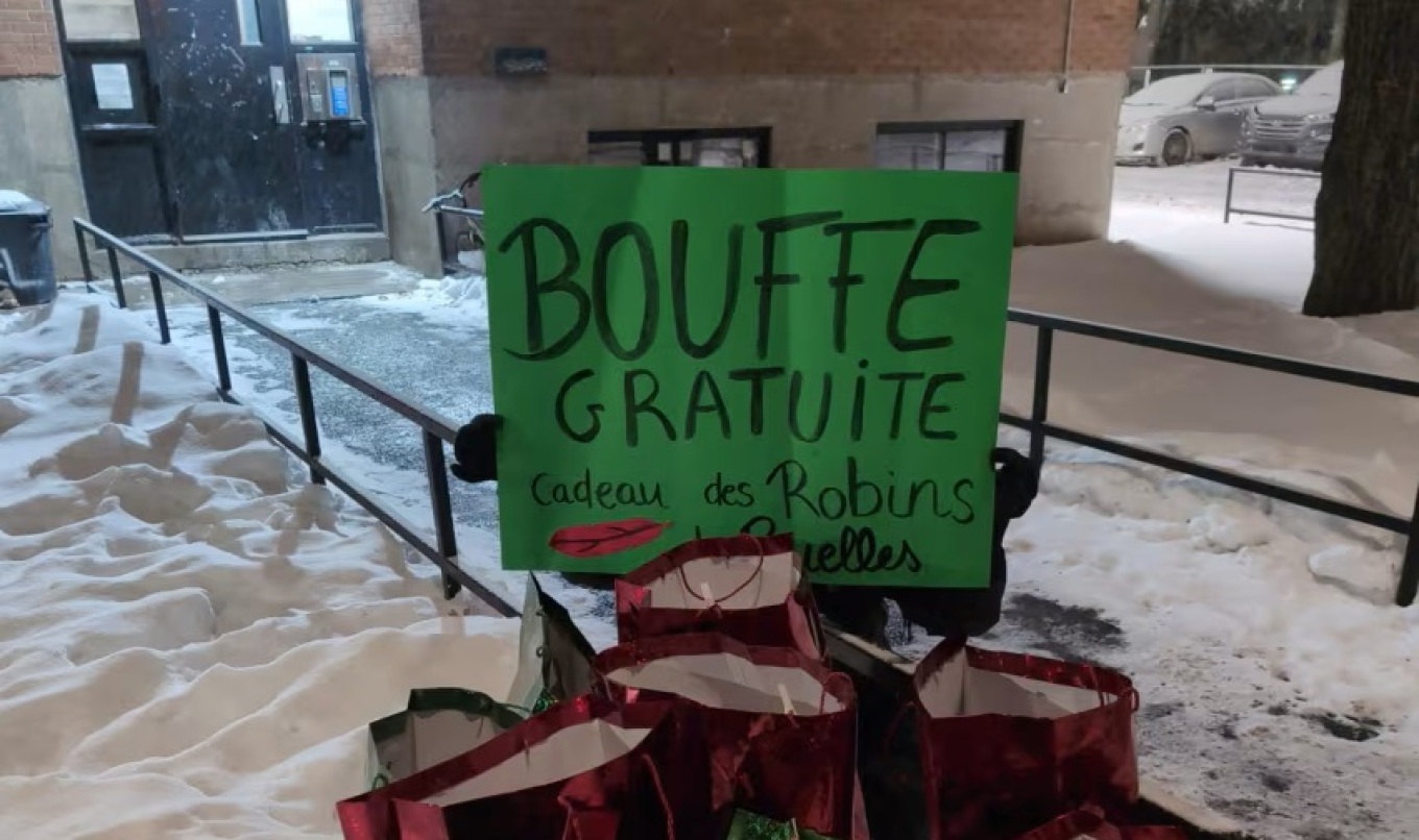  Robin Hood  të kohëve moderne  Aktivistët hynë me forcë në supermarket në Montreal dhe morën ushqime  i shpërndan   