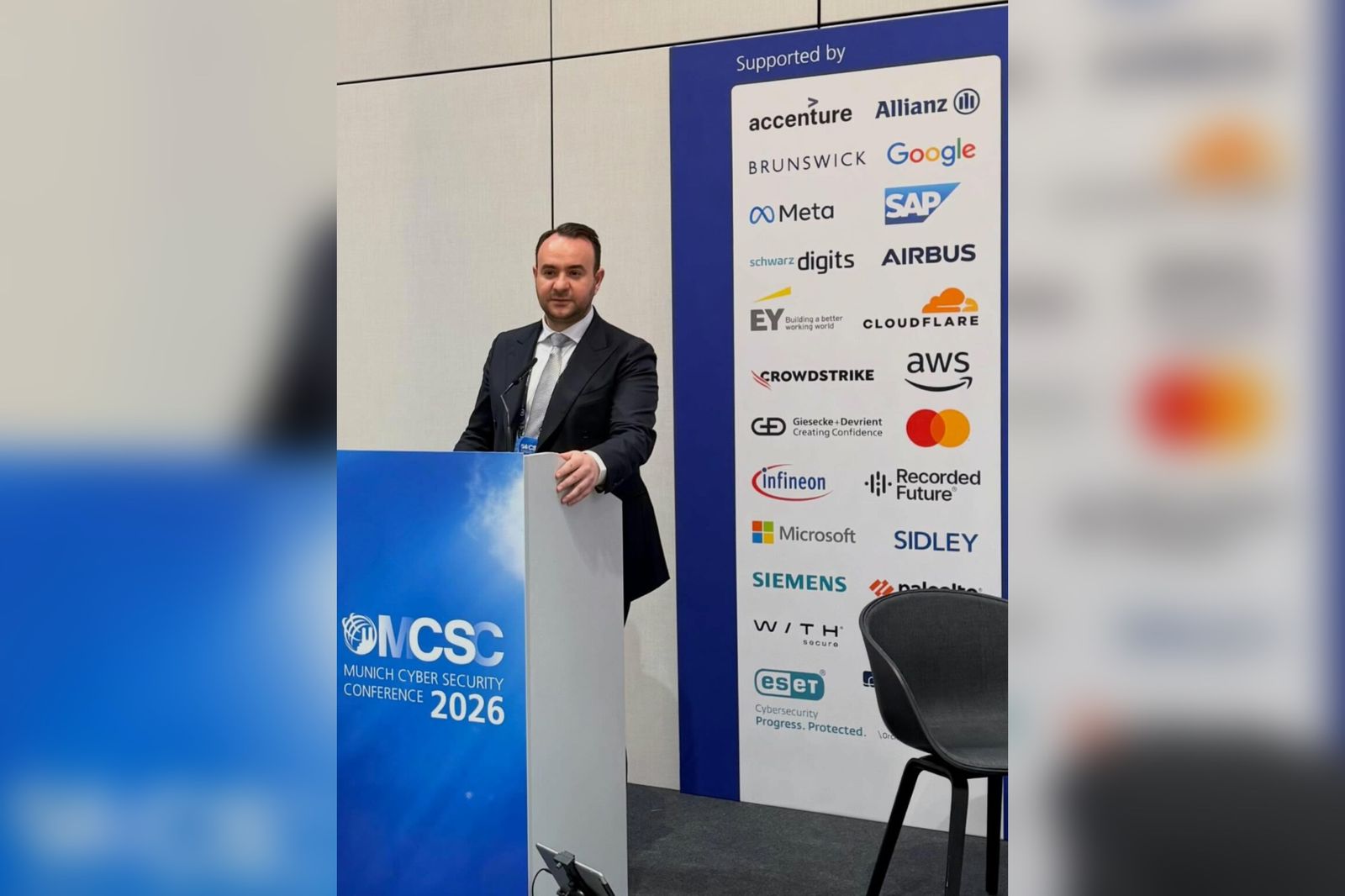 Balliu nga Konferenca e Sigurisë në Mynih  Qeveria po e lë Shqipërinë të pambrojtur në hapësirën digjitale