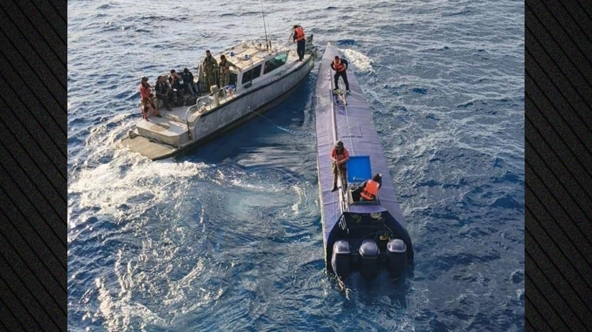 VIDEO  Nëndetësja me 4 ton kokainë  kapet nga marina meksikane në Oqeanin Paqësor