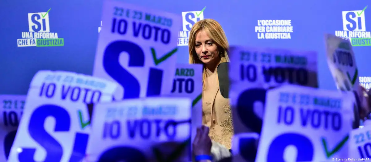 Në referendum thuajse 54 për qind votuan kundër  Sa e pengon Melonin dështimi i reformës në drejtësi 