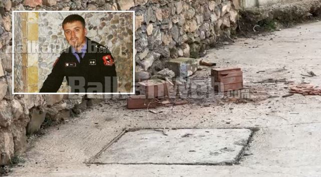  Vdiqa    Efektivi i Shqiponjave ra nga muri në përpjekje për të kapur të kërkuarin  banorja  Ishte i mbuluar në gjak