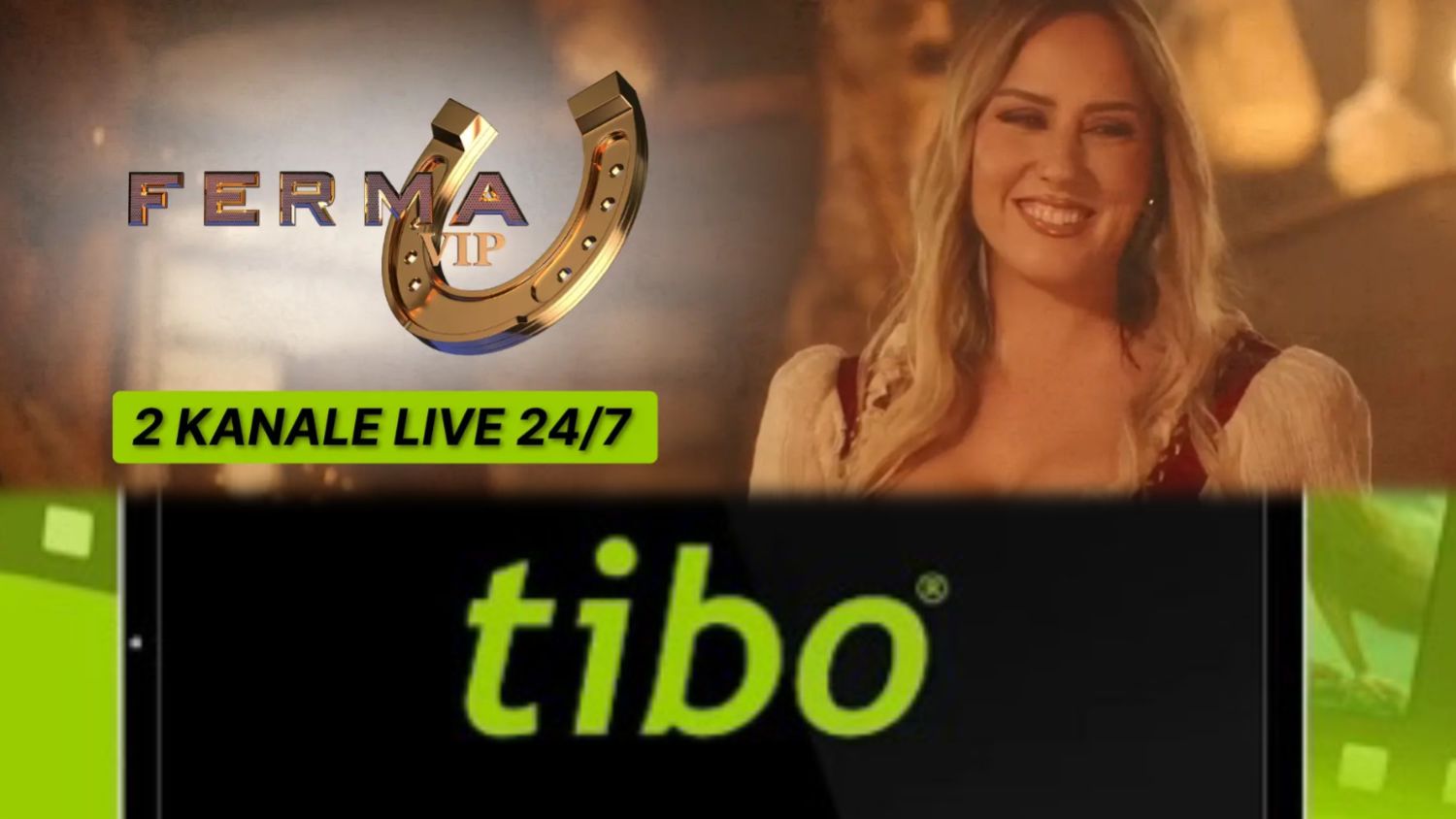  Ferma VIP  vjen LIVE në TIBO   24 7 