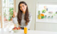 F6ca7fb2 Bigstock Young Woman Eating Healthy Bre 287940199
