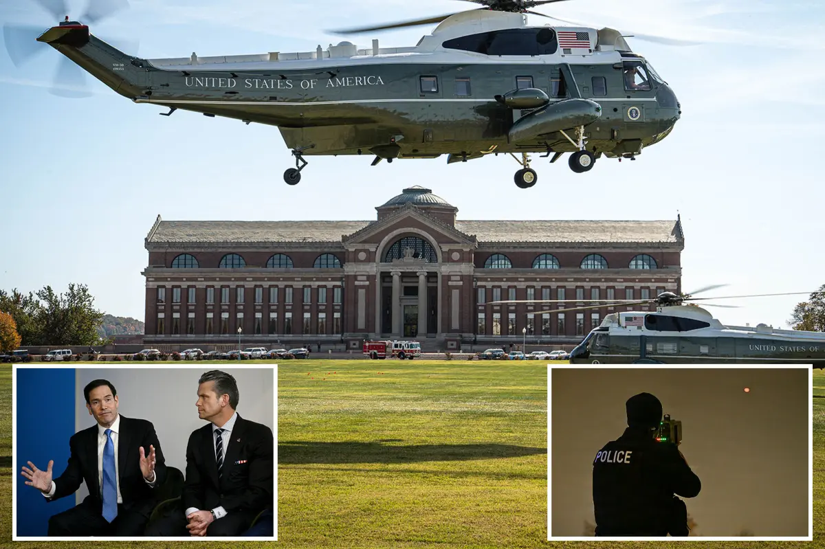 Washington Post  Dronë misteriozë u zbuluan mbi bazën ku jetojnë sekretarët Rubio dhe Hegseth