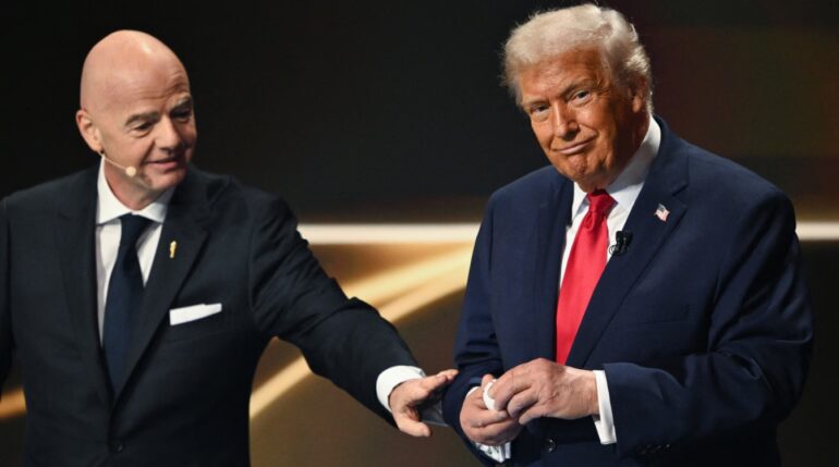 Infantino Trump Fifa