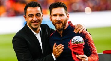 Messi Xavi