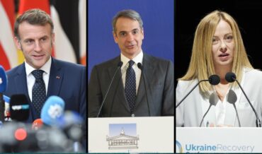 Mitsotakis Macron Meloni