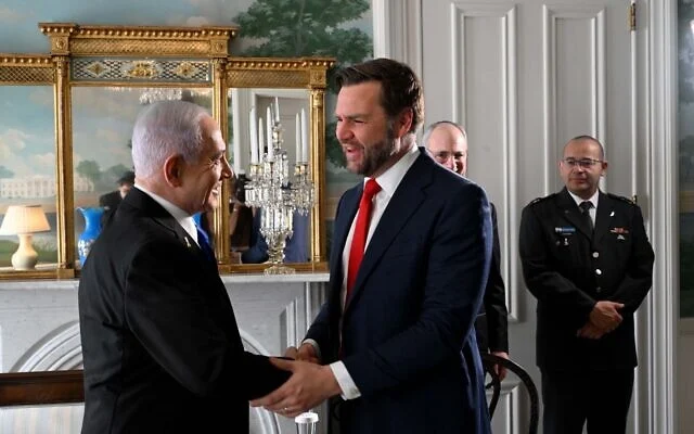 Negociatat me Iranin  Netanyahu dhe JD Vance bisedë telefonike mes tyre