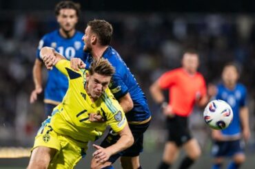 Viktor Gyökeres Sweden Fidan Aliti Kosovo During 440nw 15477093ce