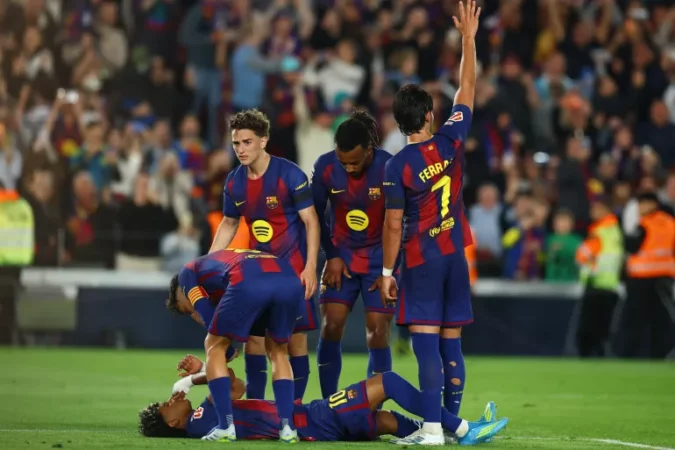 2026 04 22t202025z 517873989 Up1em4m1khzng Rtrmadp 3 Soccer Spain Bar Cel 1776932330