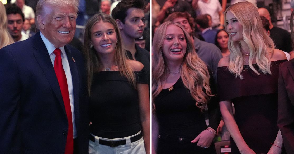 VIDEO  Vizita në Vlorë  fake news   Ivanka Trump ndoqi krah presidentit Donald Trump ndeshjet e UFC në Miami vetëm   