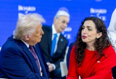 Donald Trump Vjosa Osmani.pjg