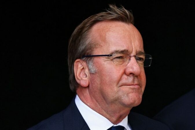 German Defense Minister Boris Pistorius Visits Ukraine In Show Of Support 696x465