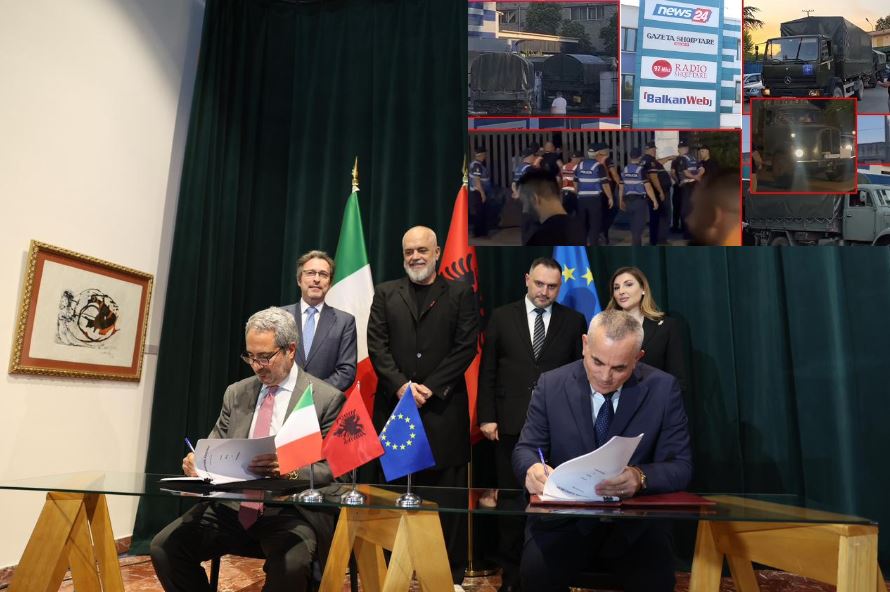 Përzuri nga godinat  News24  me pretendimin se do të prodhonte armë   Kayo  e Ardi Veliut  harron  planin  marrëve   