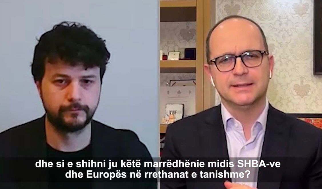 VIDEO  Brando Benifei në Public Square me Ditmir Bushatin  Europa nuk ka të ardhme nëse nuk ndryshon shpejt