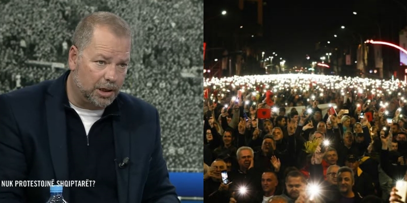  Protesta për Gjykatën Kushtetuese e thirrur nga Meta më e mira   analisti  shpërthen  ndaj partive politike  As roja i derës    