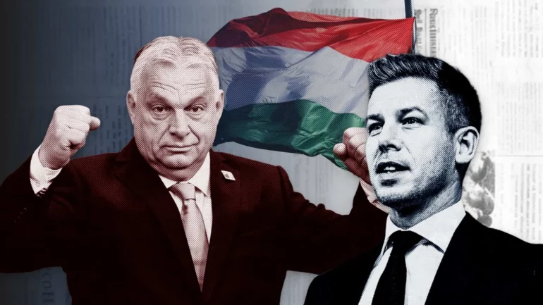 Less Than P Greater Than Viktor Orban And Peter Magyar Less Than P Greater Than