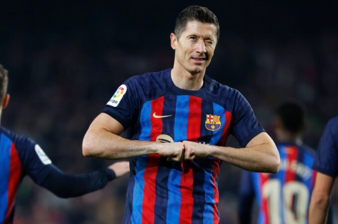 Lewandowski Barcelona