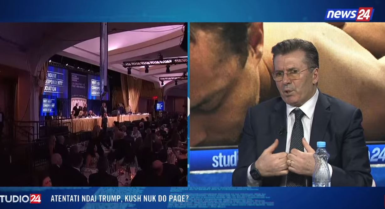 Sulmi ndaj Trumpit në darkën e korrespondentëve: Fatmir Mediu paralajmëron rrezikun e paqes globale
