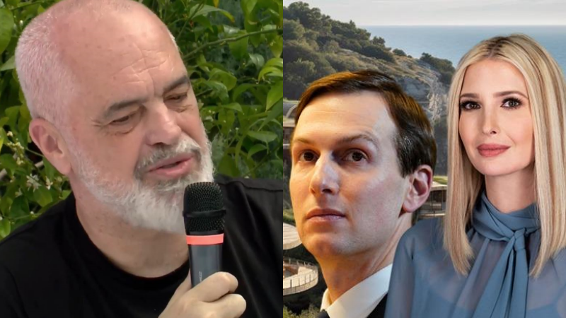 “Sazani do të mbetet i Shqipërisë”, Rama për resortin e Kushner dhe Ivanka Trump në Vlorë: Projekti ka ndryshuar, më pak ndërtime!