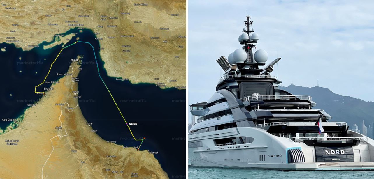 Superjahti 500 milionë dollarësh kaloi Ngushticën e Hormuzit gjatë tensionit të lartë
