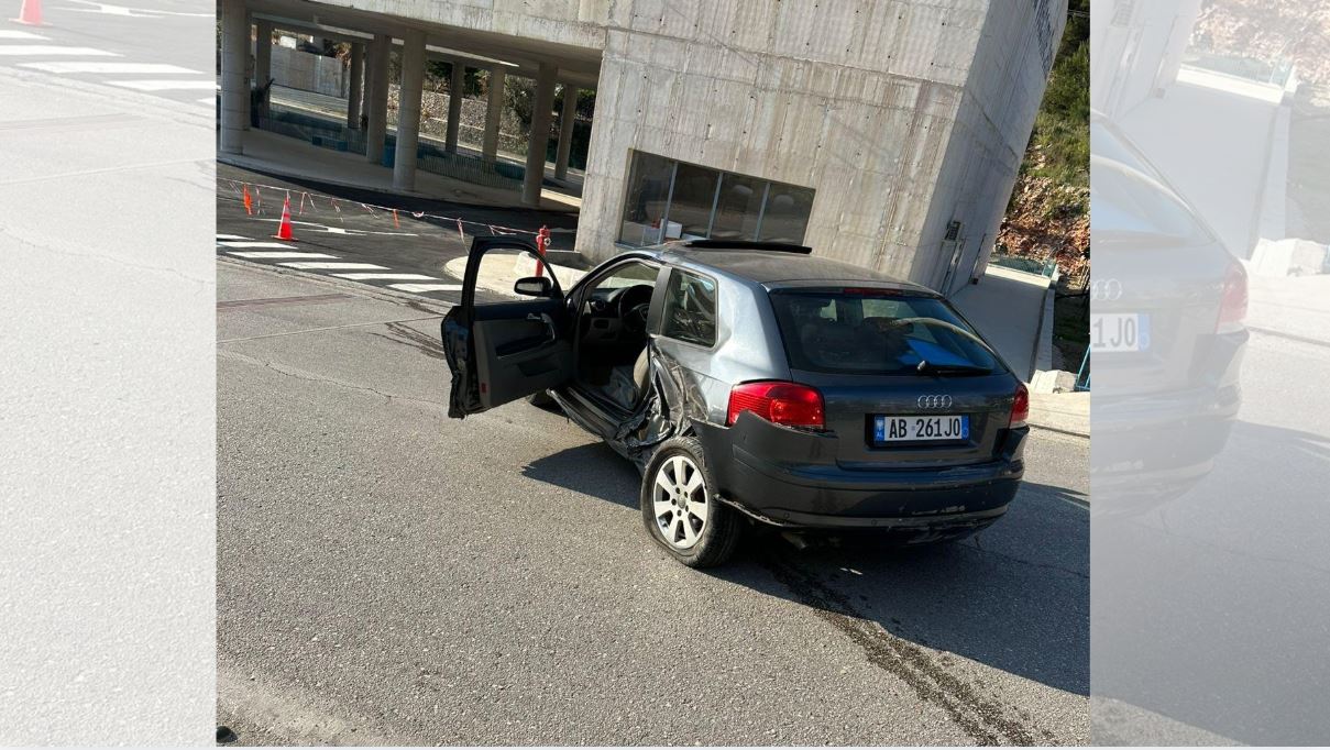 Aksident në hyrje të Sarandës  plagoset njëri nga shoferët  EMRAT 