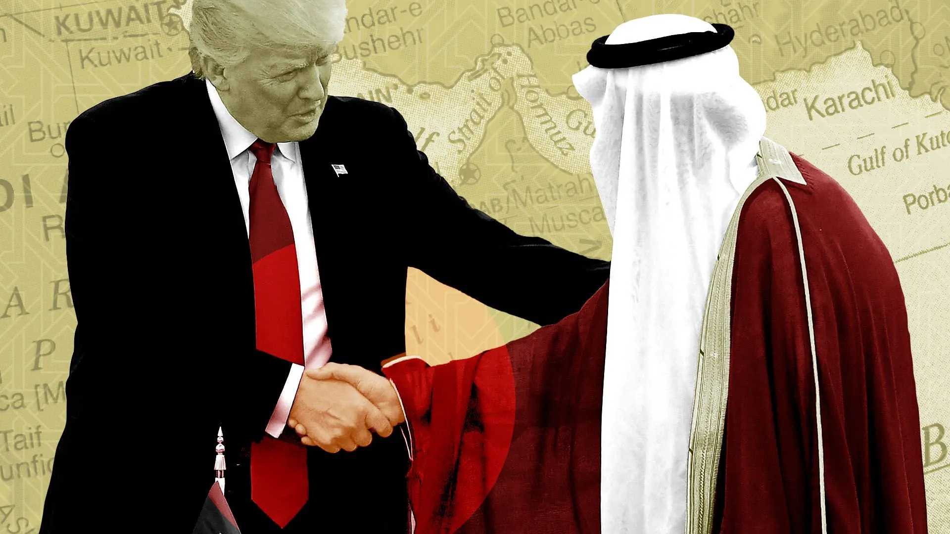 Trump pezullon sulmin masiv ndaj Iranit me kërkesë të shteteve të Gjirit  Teherani kërcënon me goditje të puseve të naftës