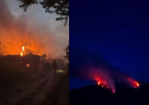 Zjarr i madh në Itali: 3,500 persona evakuohen nga Mali Faeta drejt Pizës
