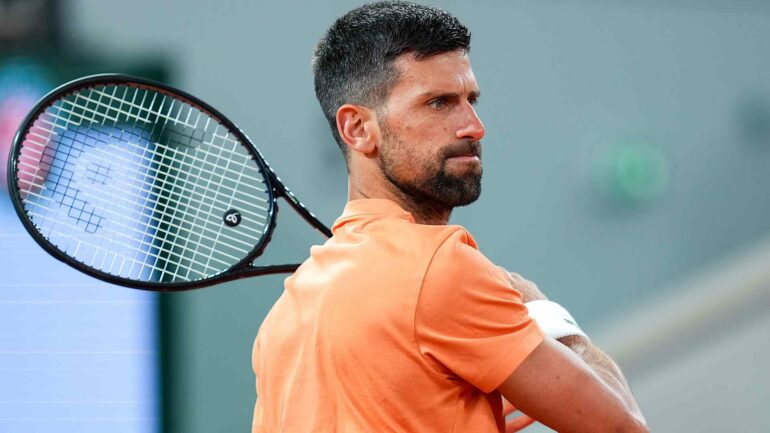 Djokovic Roland Garros 2026 Return