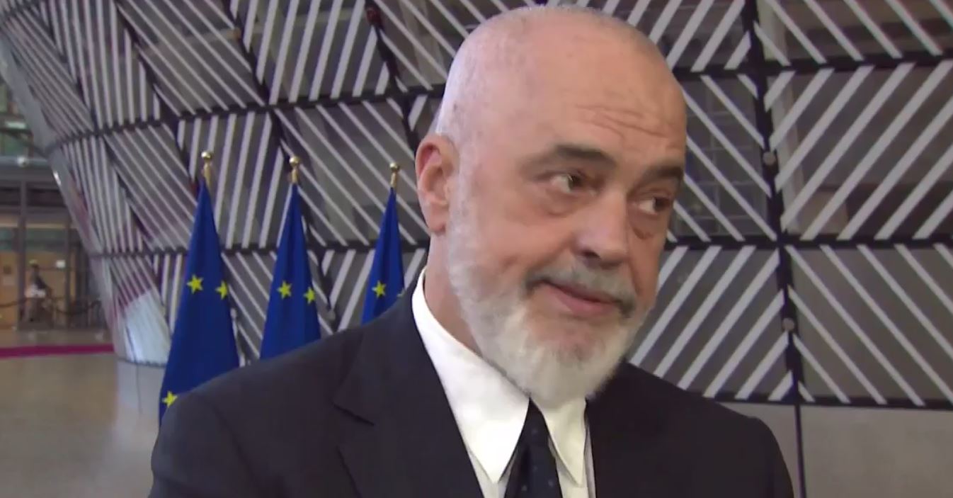 Konferenca e 8 të Ndërqeveritare  Rama në Bruksel  Jemi fanatikë të Europës  100   në përputhje me politikën e jashtme të Bash   
